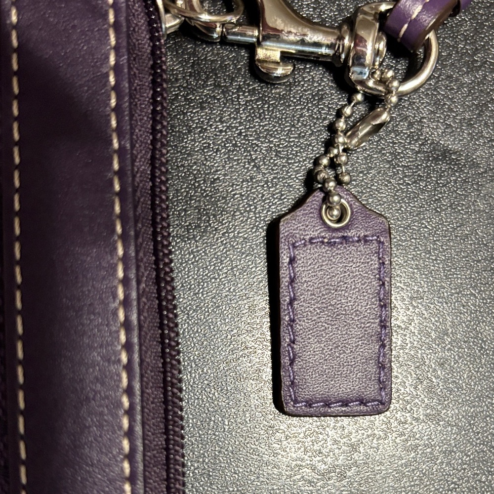 Coach Classic Design Iconic C Pattern Elegant Pur… - image 4